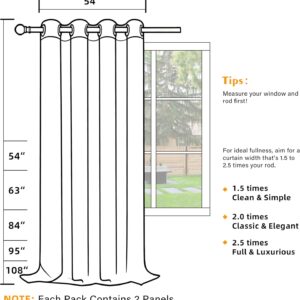 Charcoal Grey Thermal Insulated Blackout Grommet Curtains - Image 2