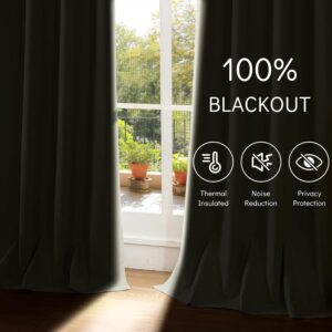 Cream Grommet Top Blackout Curtains for Living Room - Image 3