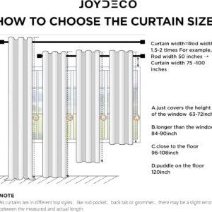 Light Beige Linen Textured Blackout Curtains with Back Tabs - Image 7