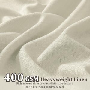 Natural Pinch Pleated Light Filtering Curtains - Image 3